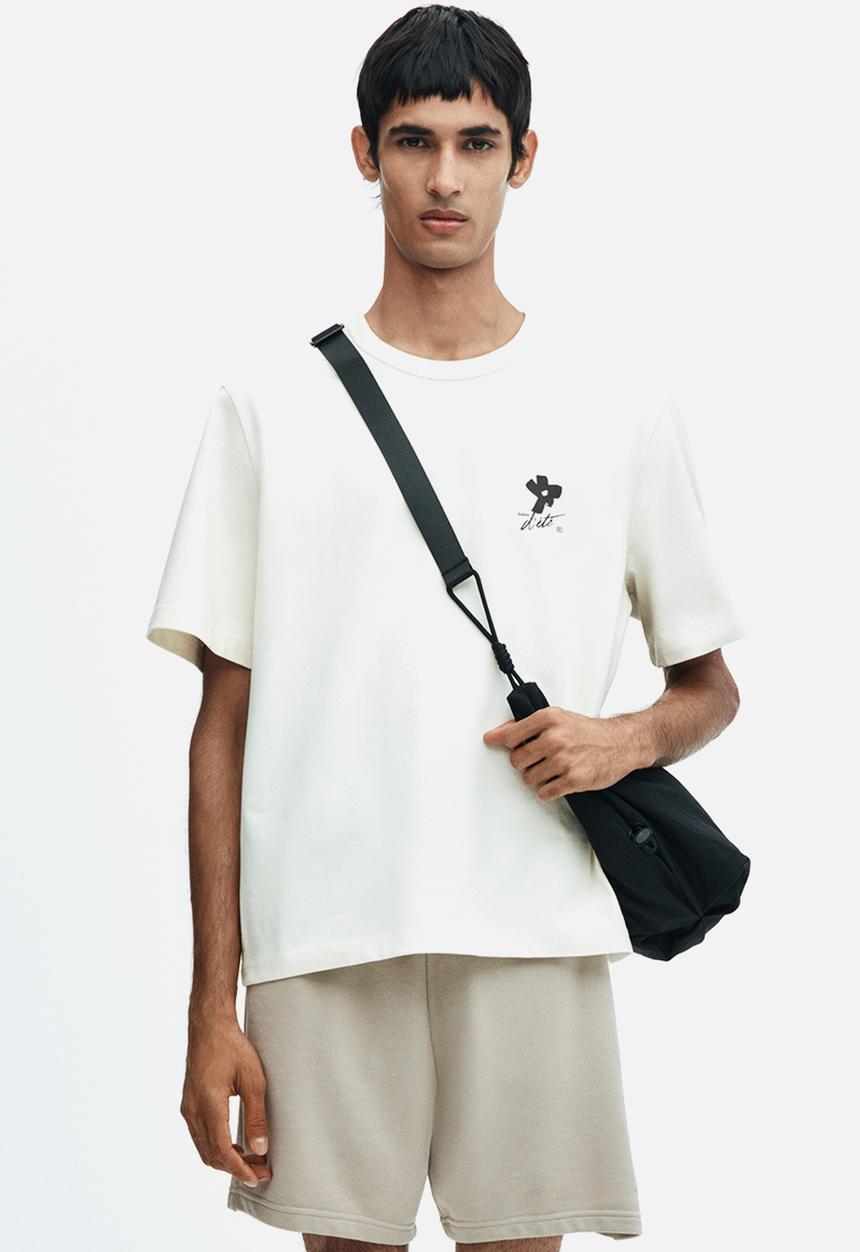H&M - Regular fit sweatshorts - beige