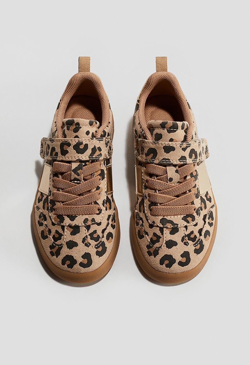 H&M - Trainers - beige leopard print 
