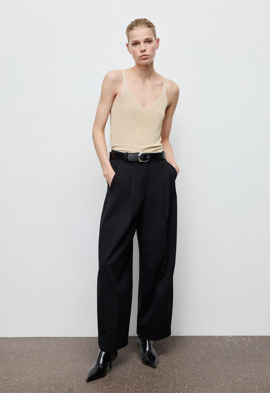 MANGO - Top kling  -  gold