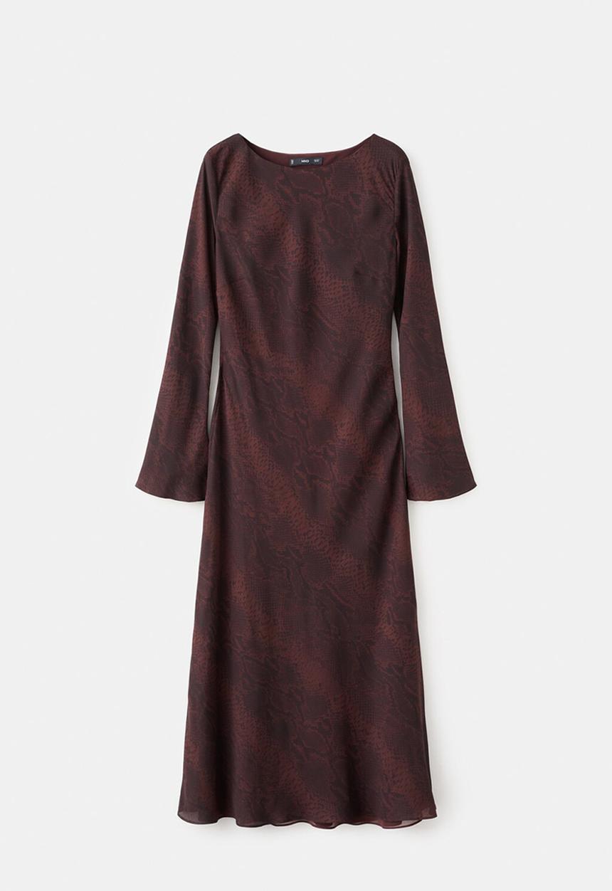MANGO - Dress alegra - dark red