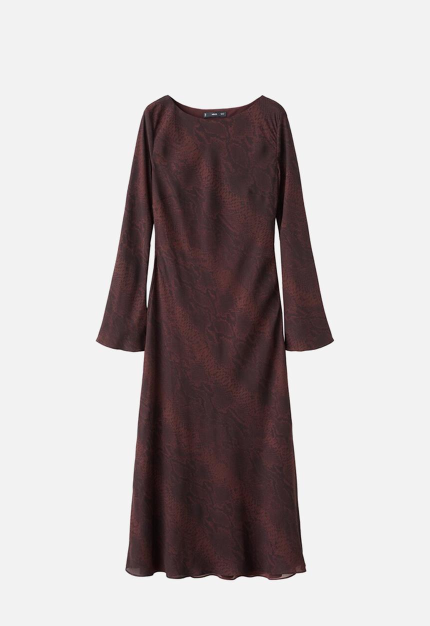 MANGO - Dress alegra - dark red