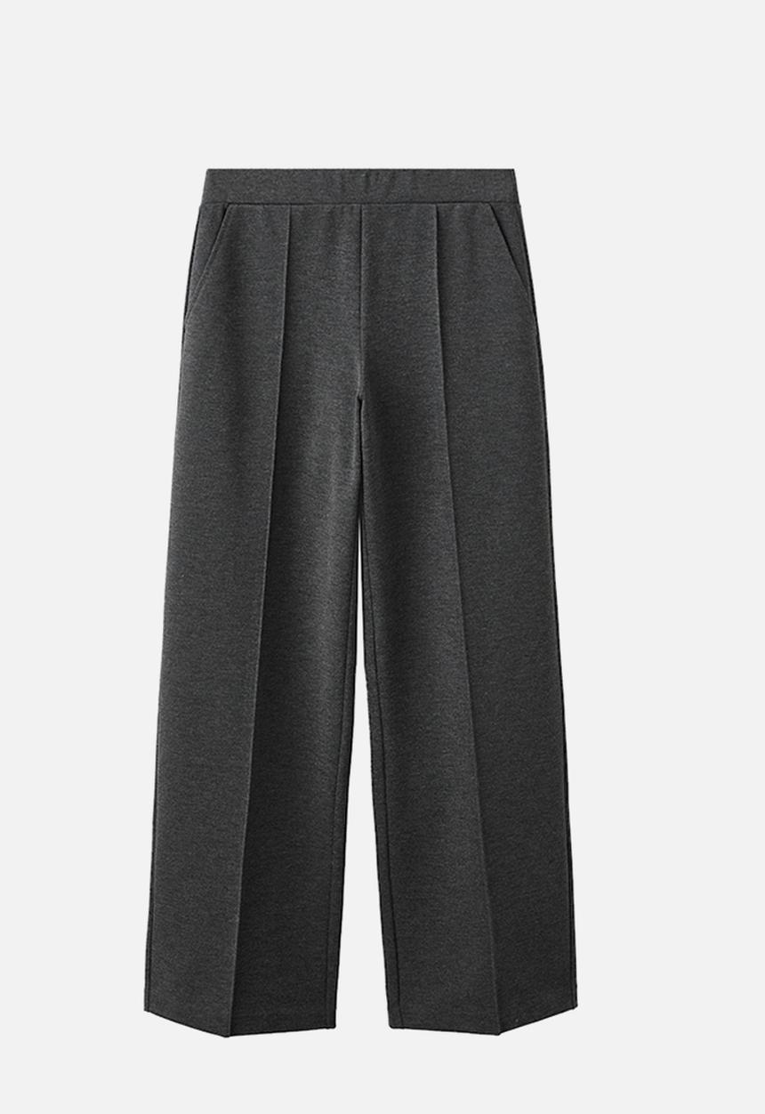MANGO - Trousers wasabi - medium gray
