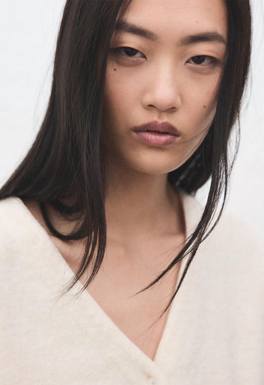 MANGO - Cardigan simone - light beige