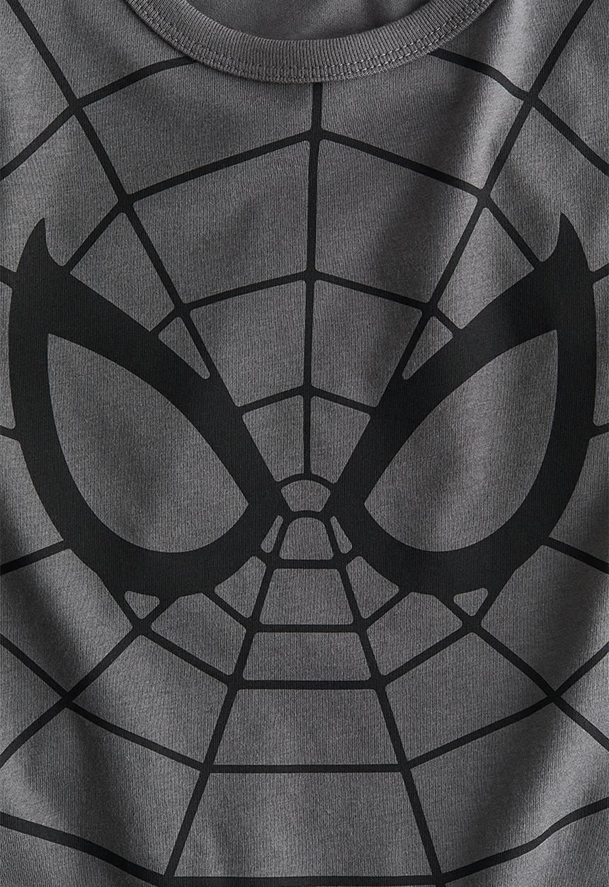 H&M - Printed T-shirt - grey spider-man
