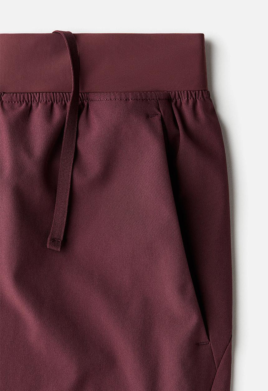 H&M - Mid-length sports shorts with drymove™ - light burgundy