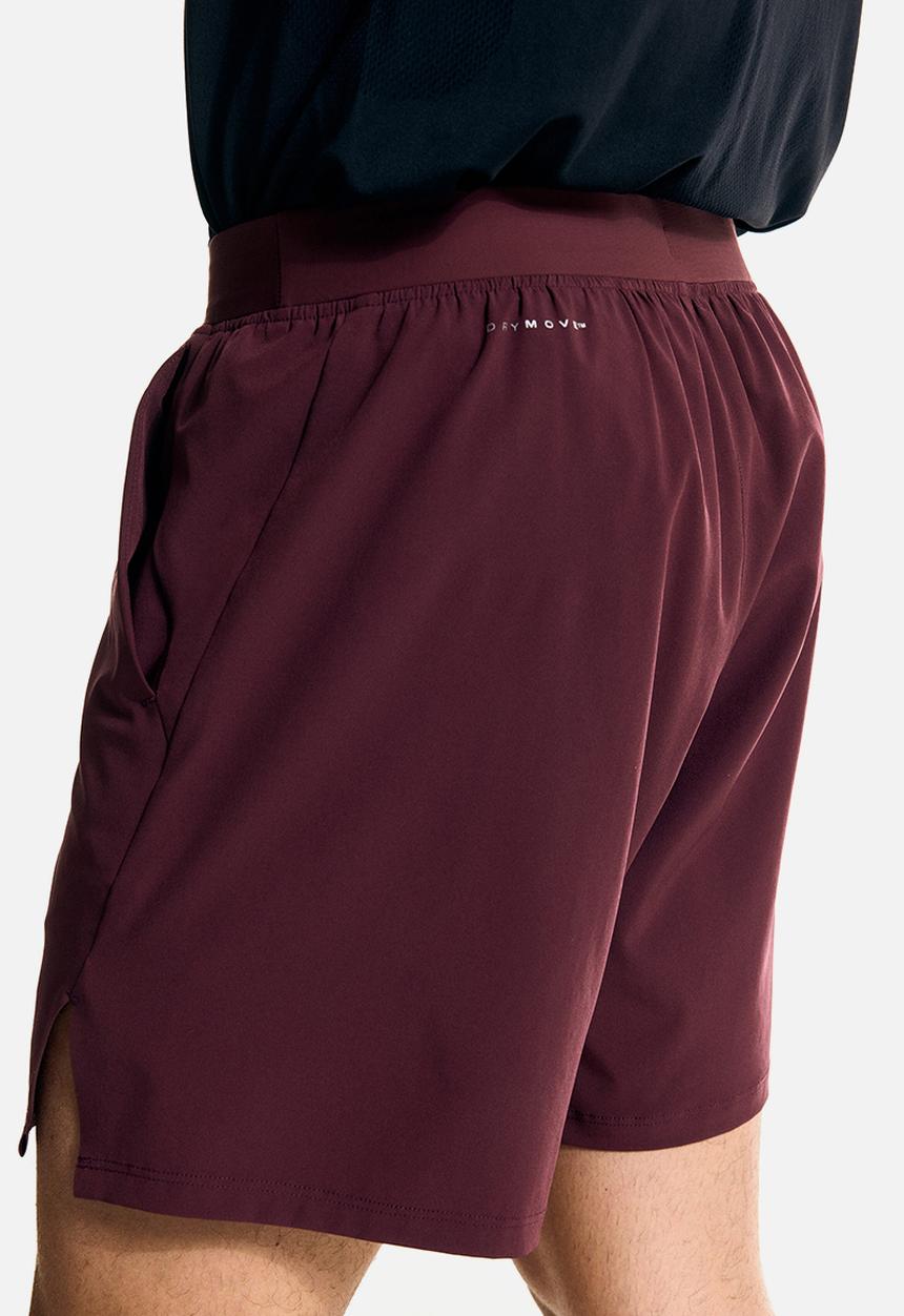 H&M - Mid-length sports shorts with drymove™ - light burgundy