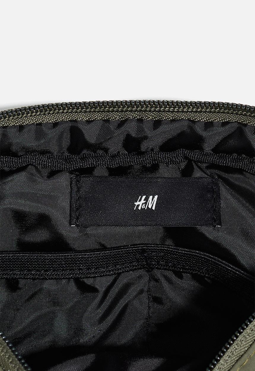 H&M - Nylon crossbody bag - dark green