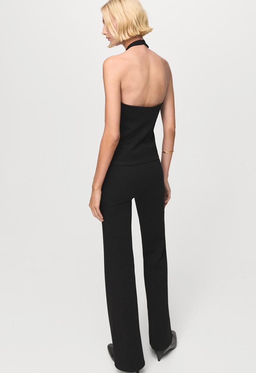 MANGO - Leggings delfi - black