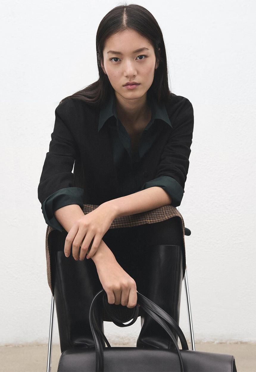 MANGO - Cardigan luccav - black