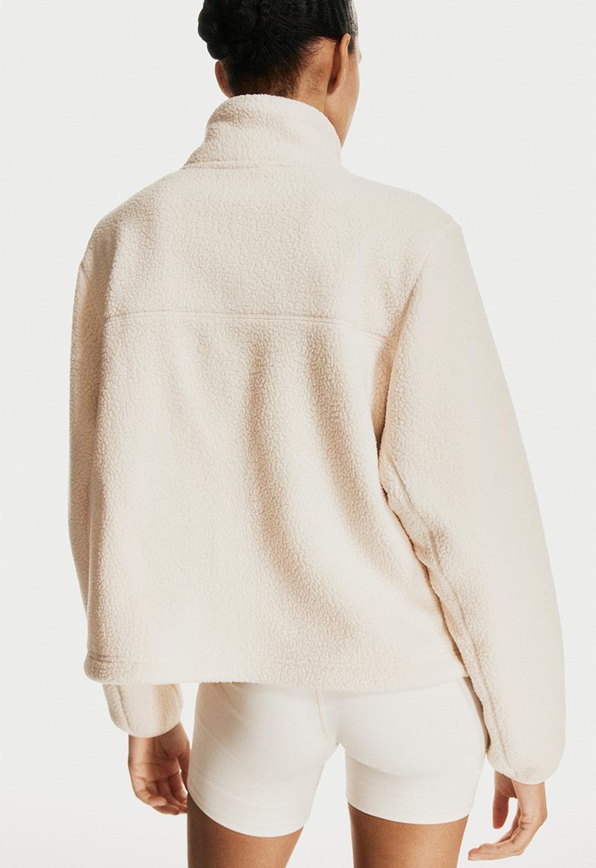 H&M - Teddy sports jacket - white