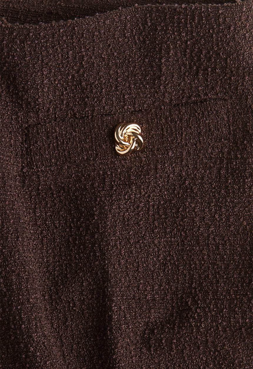 H&M - Wide trousers - dark brown