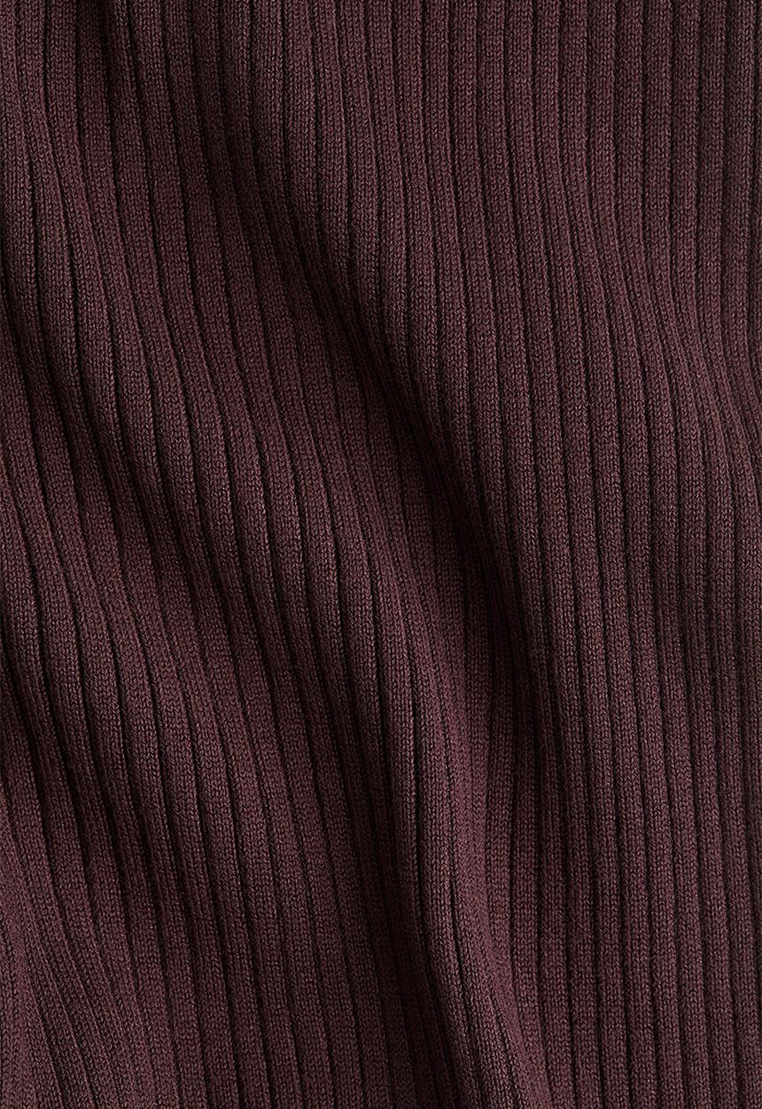 H&M - Rib-knit trousers - dark brown