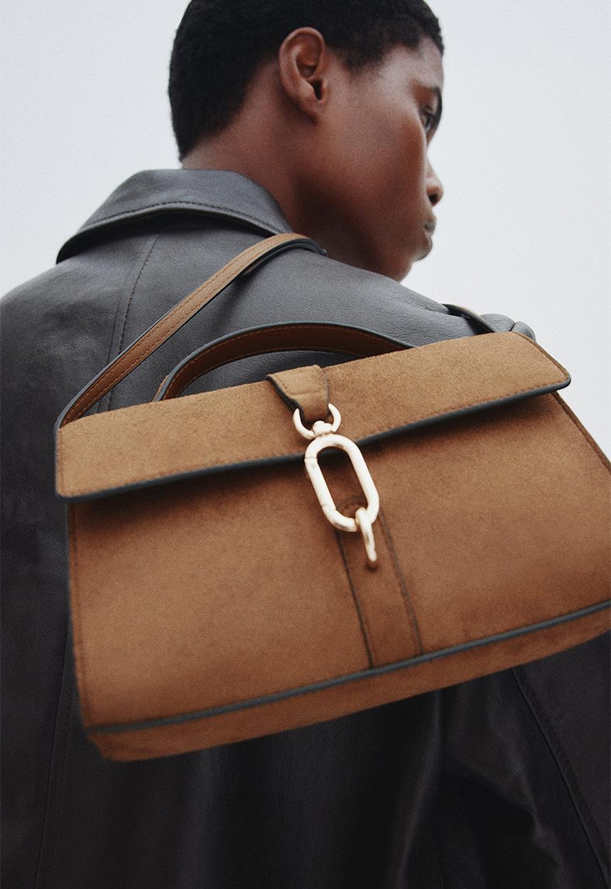 H&M - Crossbody bag - dark beige