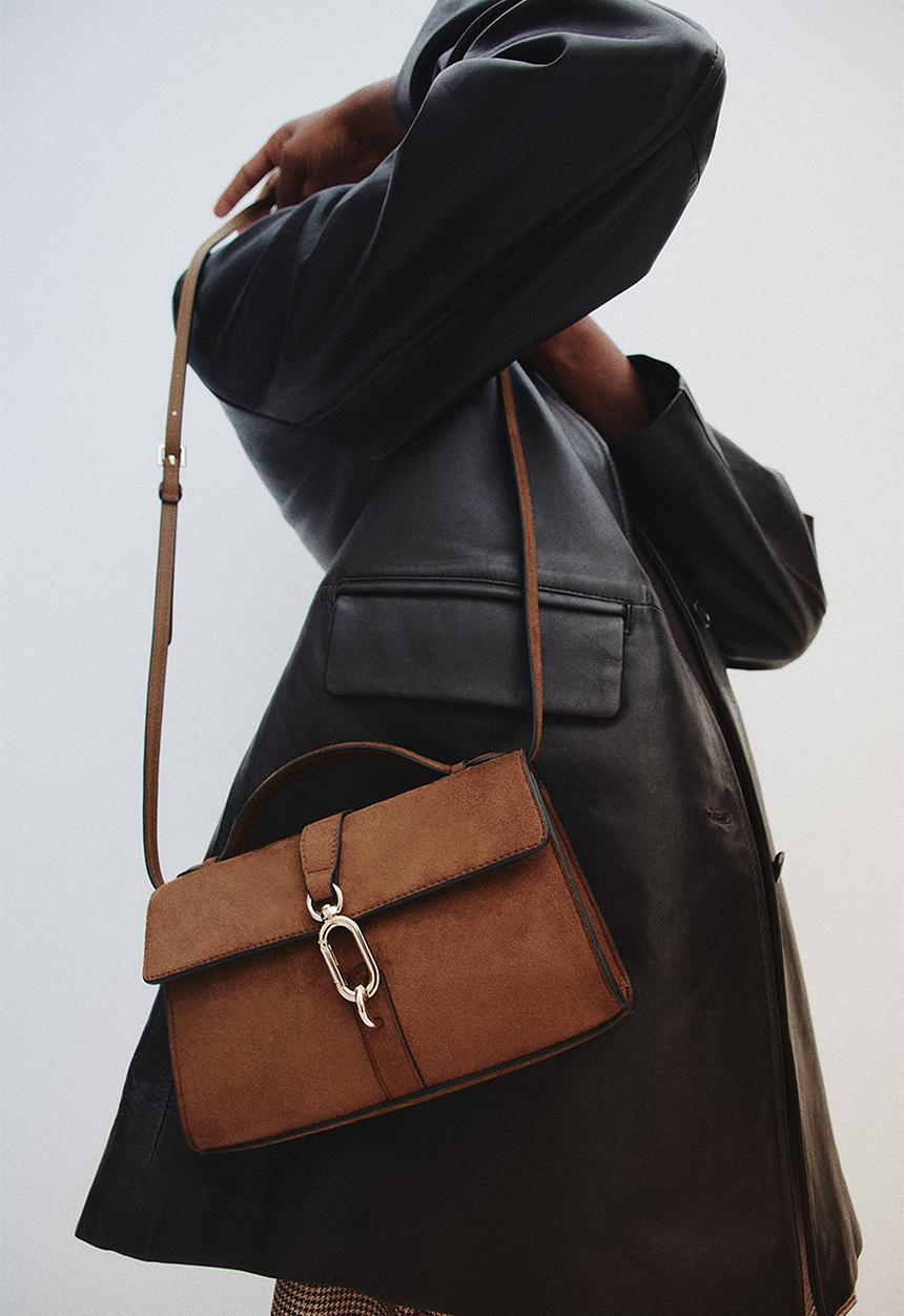 H&M - Crossbody bag - dark beige