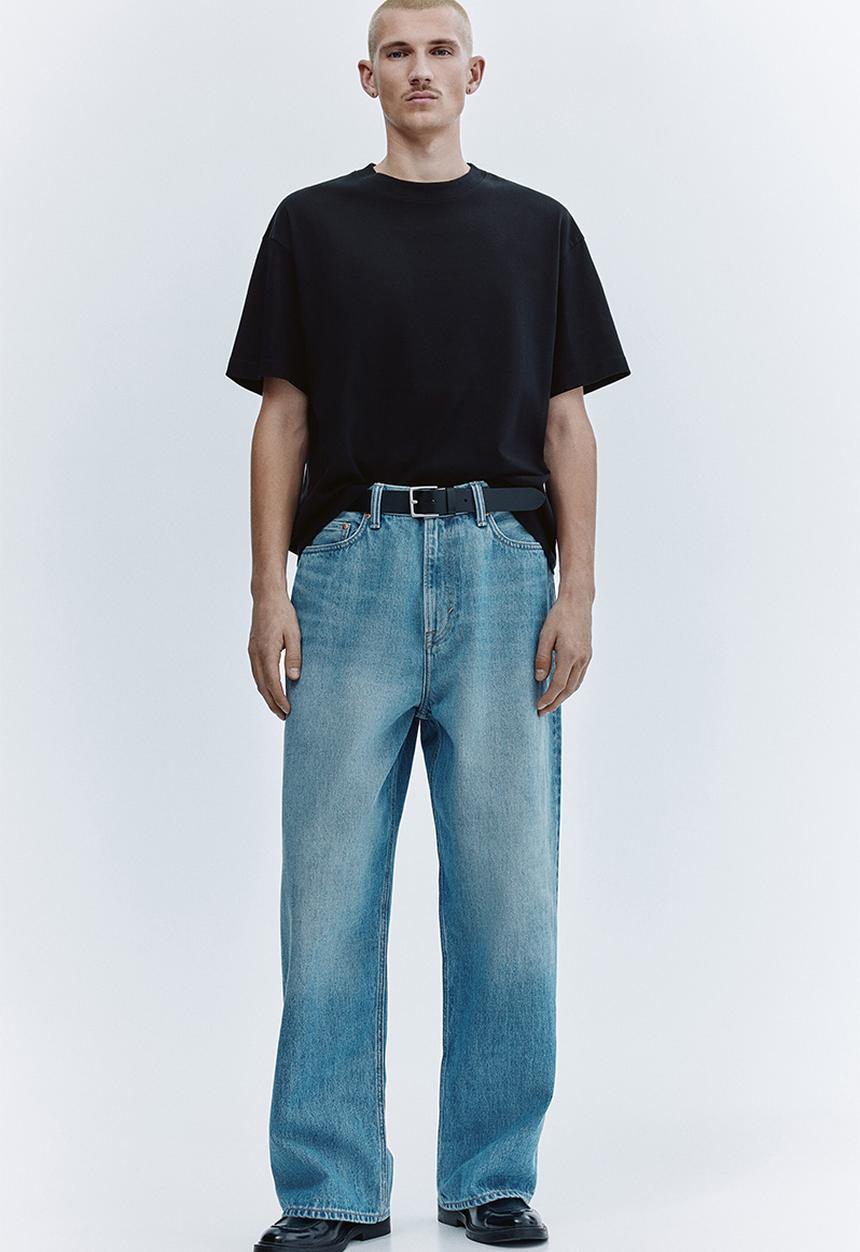 H&M - Loose fit T-shirt - black