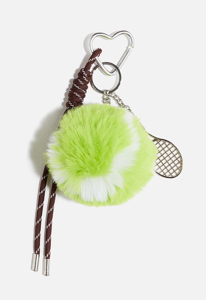 H&M - Bag charm - green tennis ball