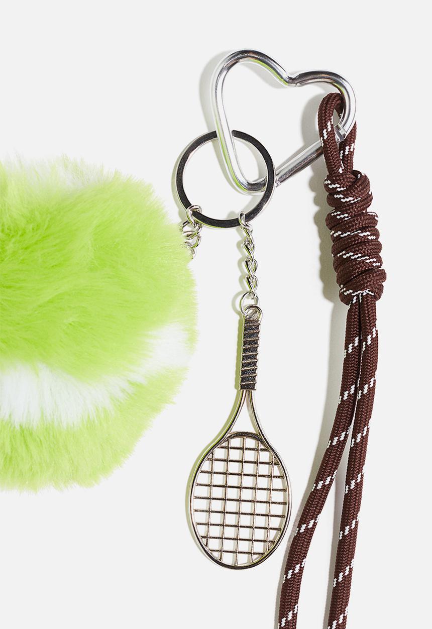 H&M - Bag charm - green tennis ball