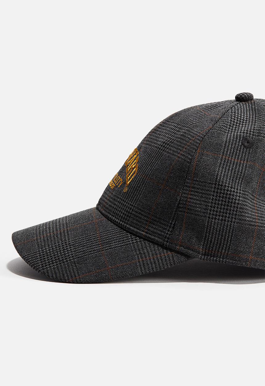 H&M - Motif-detail cotton cap - grey harvard