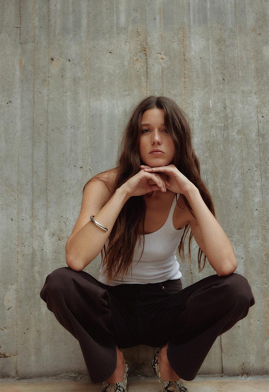 H&M - Wide regular jeans - dark brown