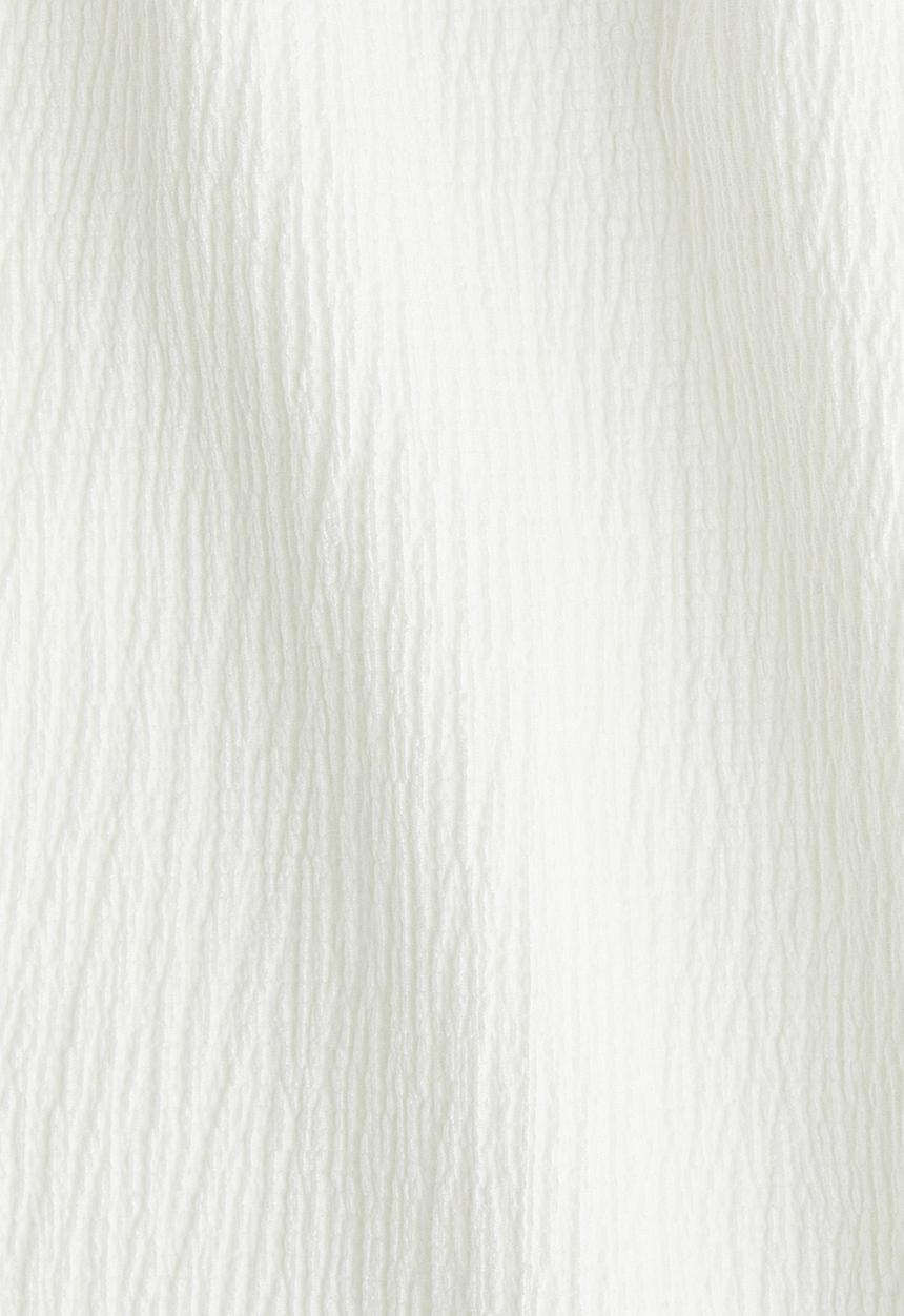 H&M - Crinkled top - white