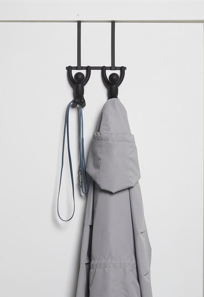 Umbra - Buddy double over-the-door hook - black