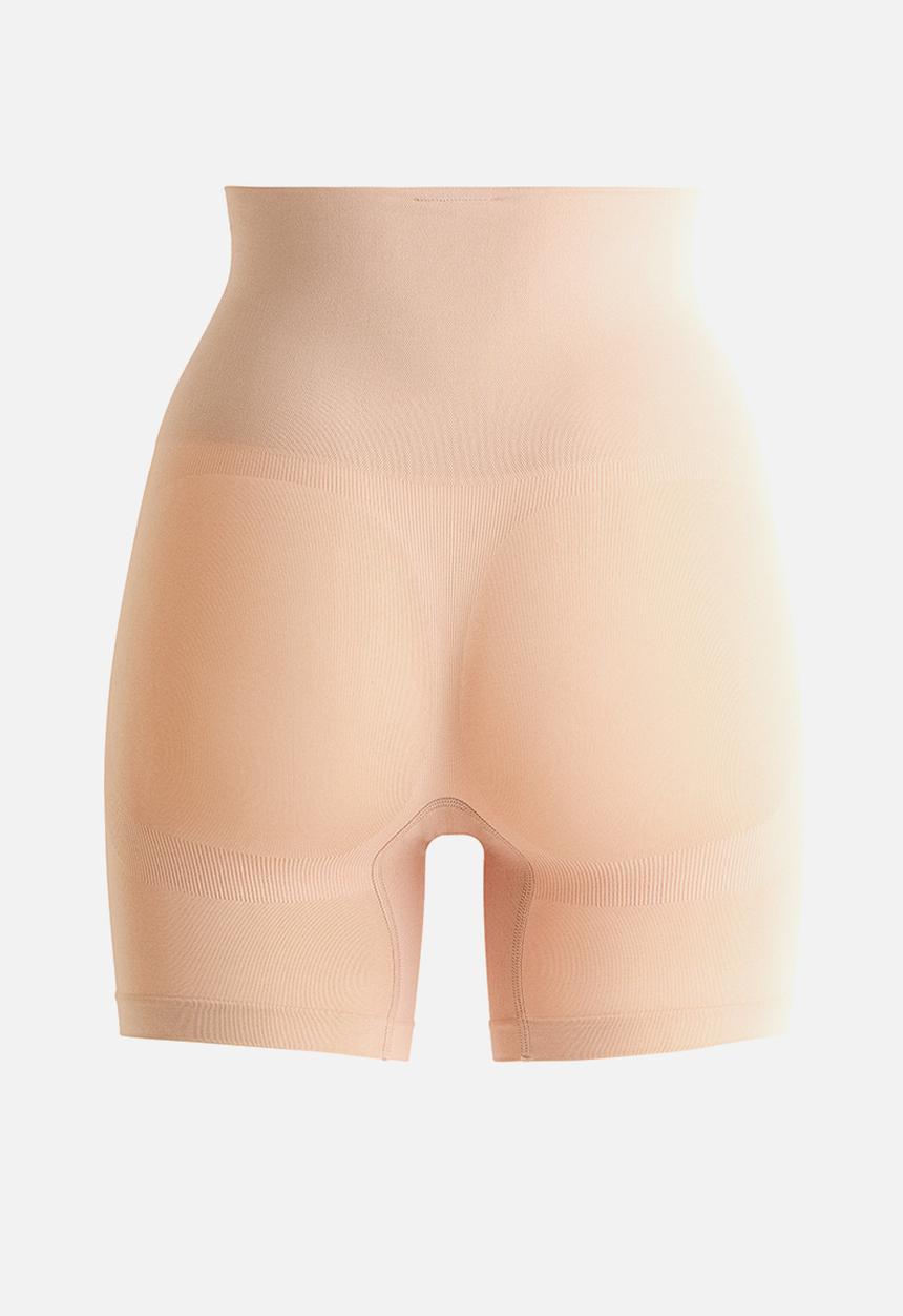 H&M - Firm shape push-up bikers - beige