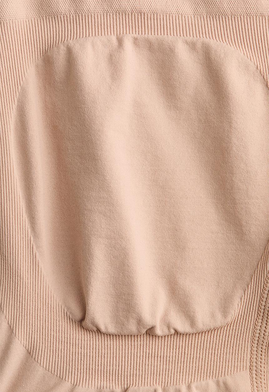 H&M - Firm shape push-up bikers - beige