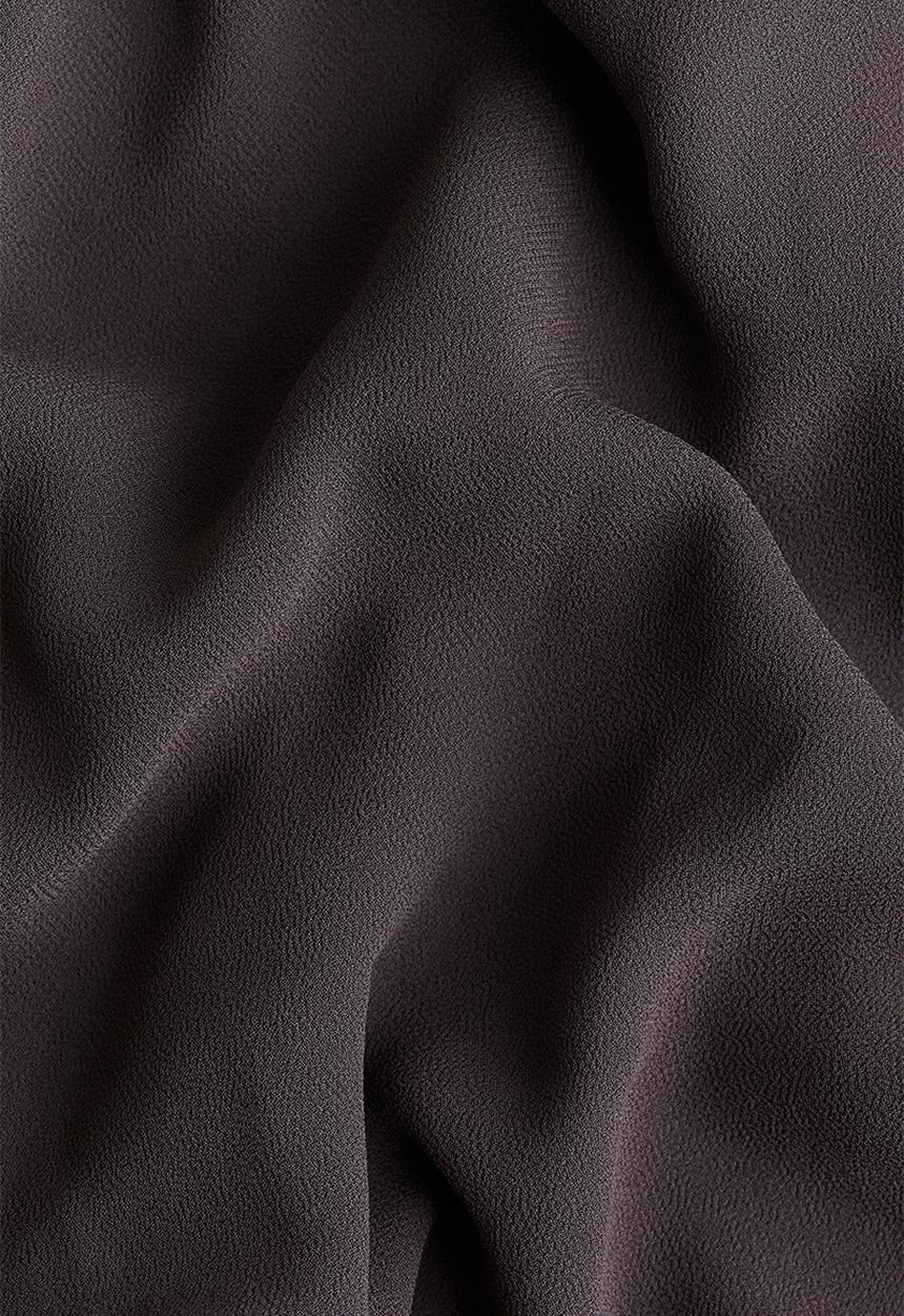 H&M - Flared maxi skirt - dark dusty purple 
