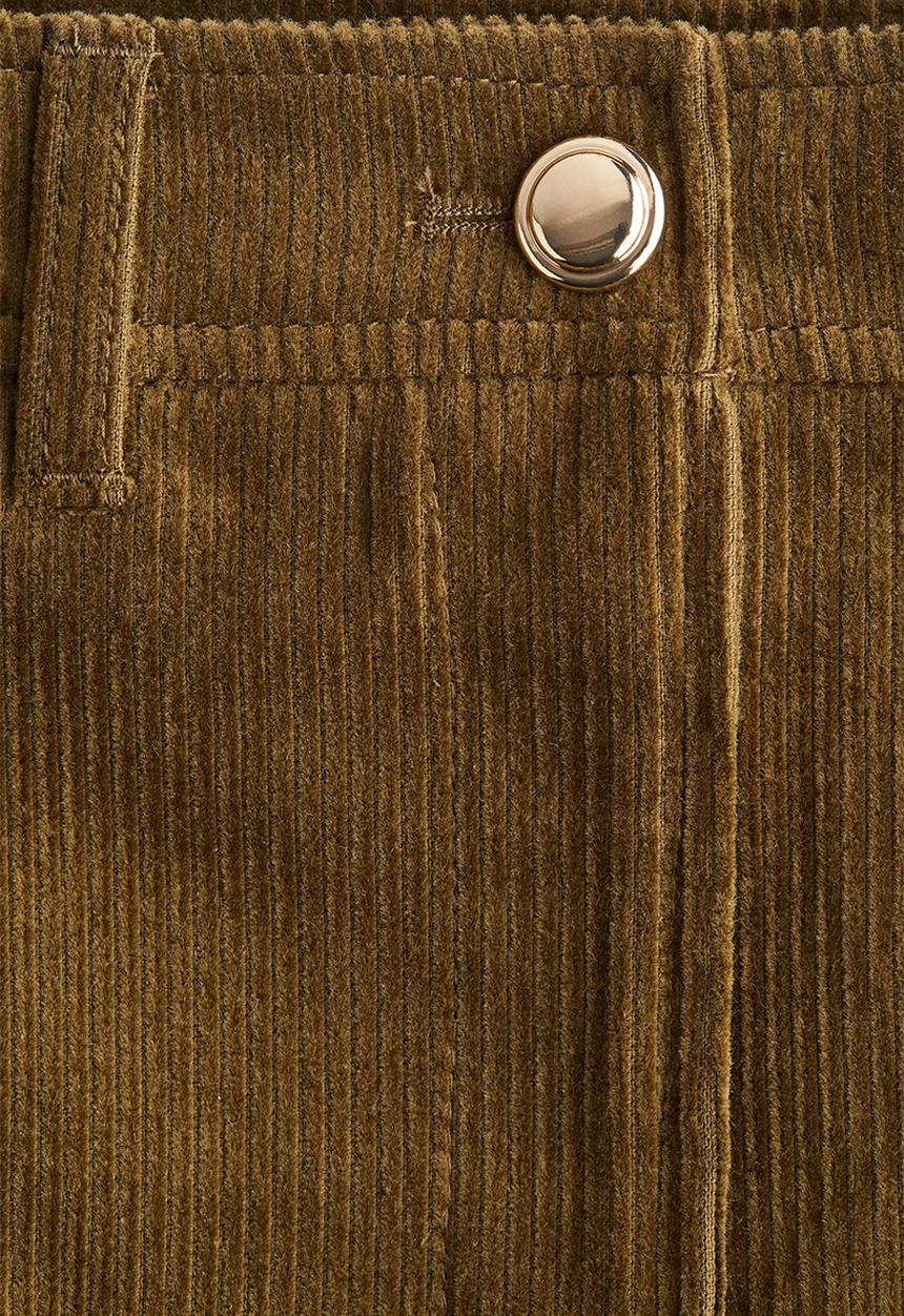 H&M - Mini skirt - khaki green 