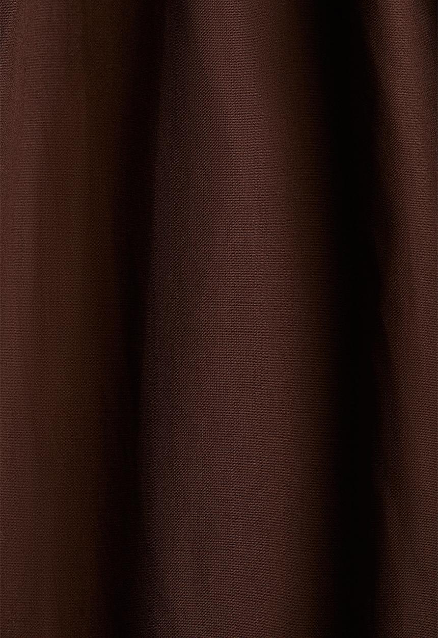 H&M - Cotton strappy dress - dark brown