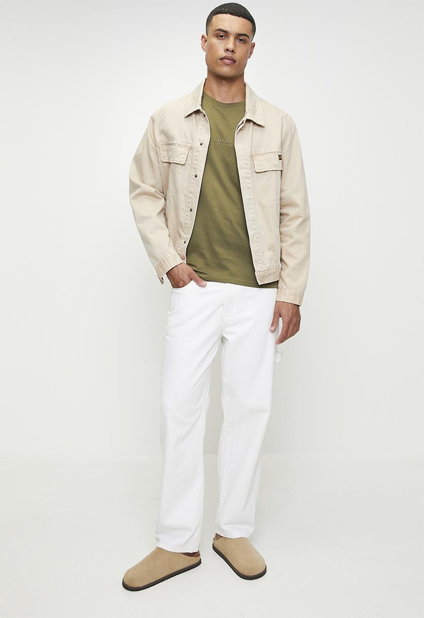 GUESS - Aidy Cn Ss Tee - Army Olive