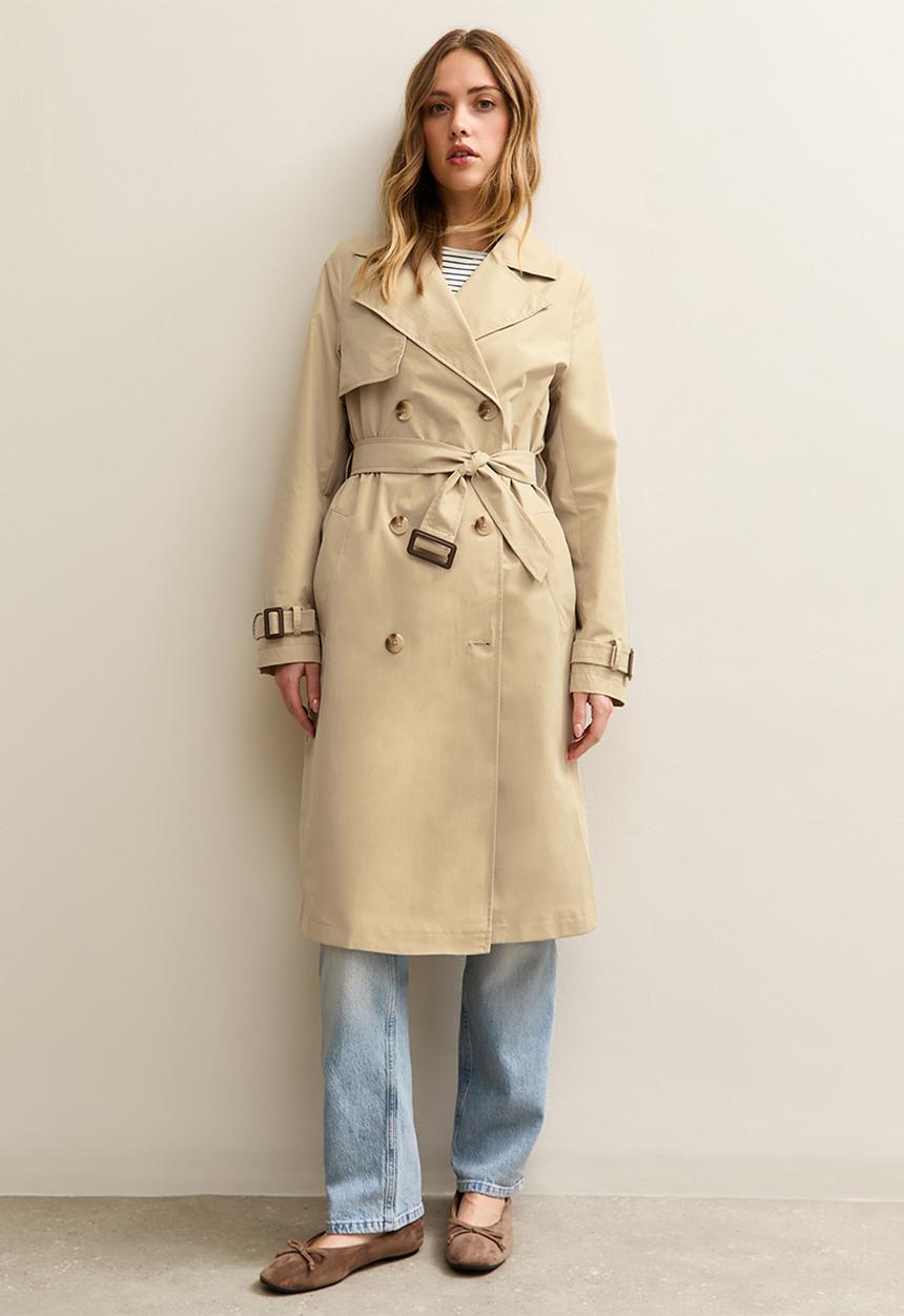 New Look - Koko mac jacket - stone