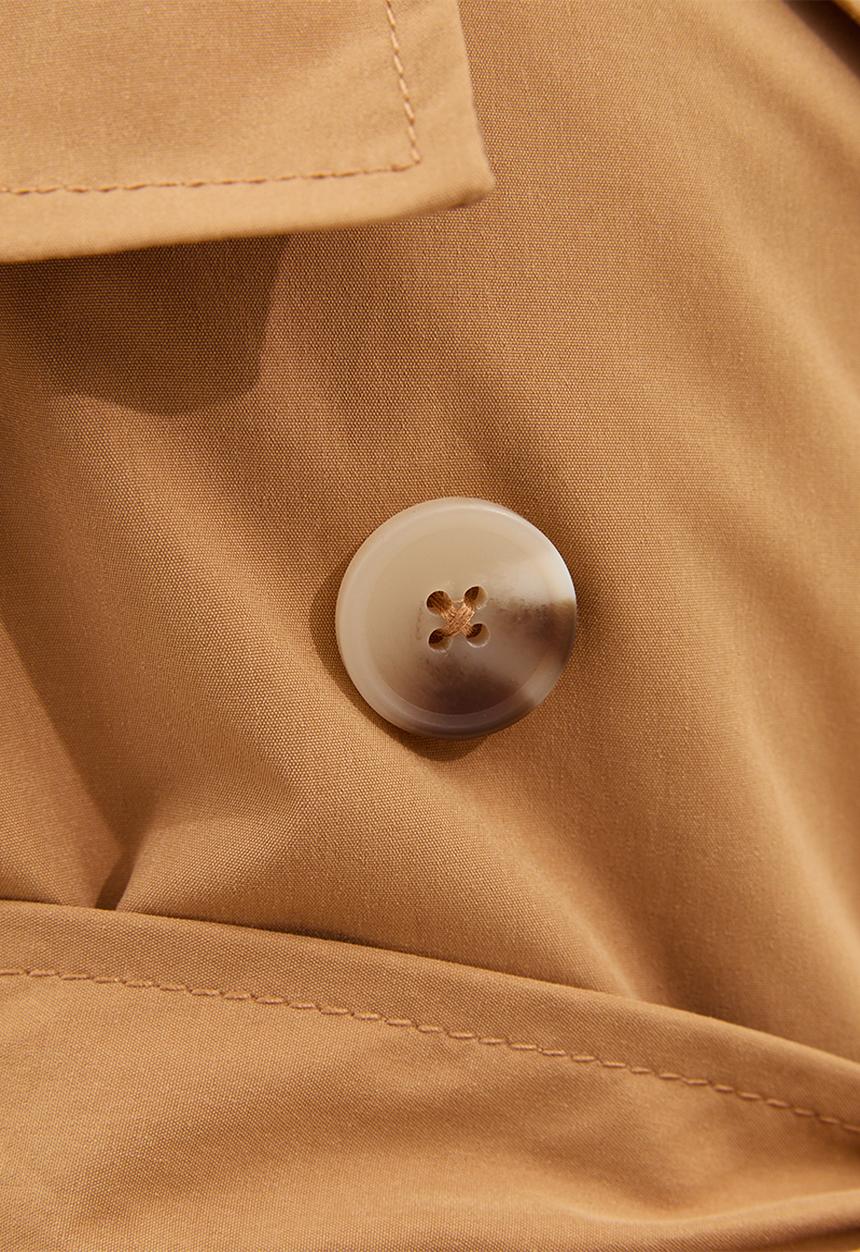 New Look - Double Breasted Trench Coat - tan