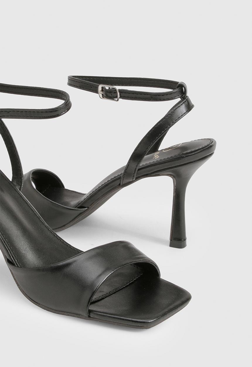 boohoo - Asymmetric 2 Part Heels