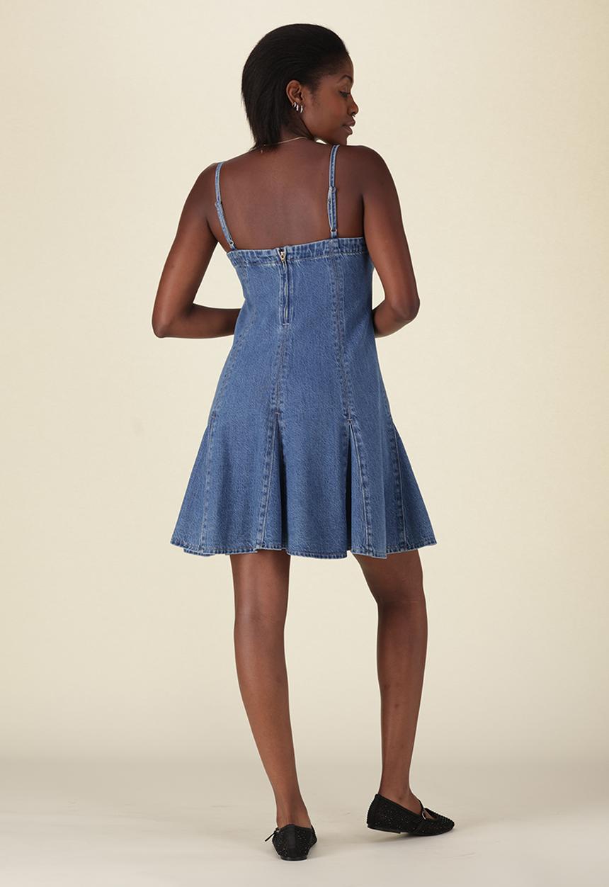 Levi’s® - Denim godet dress - godet all day