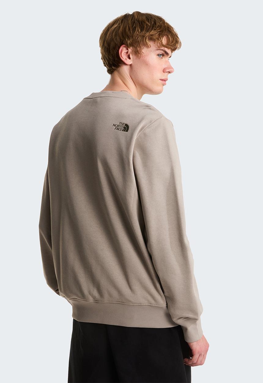 The North Face - Drew Peak Light Regular Crew - Stone Slab-New Taupe Green