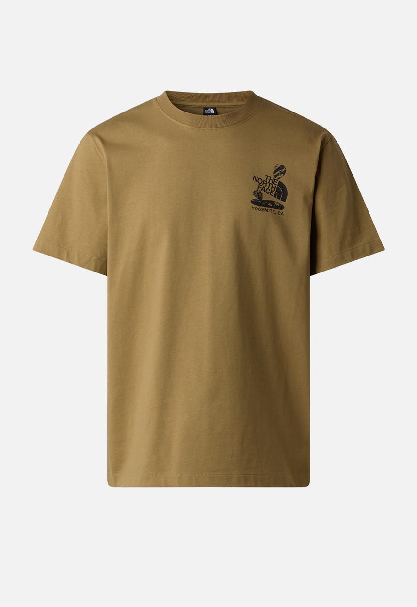 The North Face - Stones Relaxed Short Sleeve Tee Graphic - Cedar