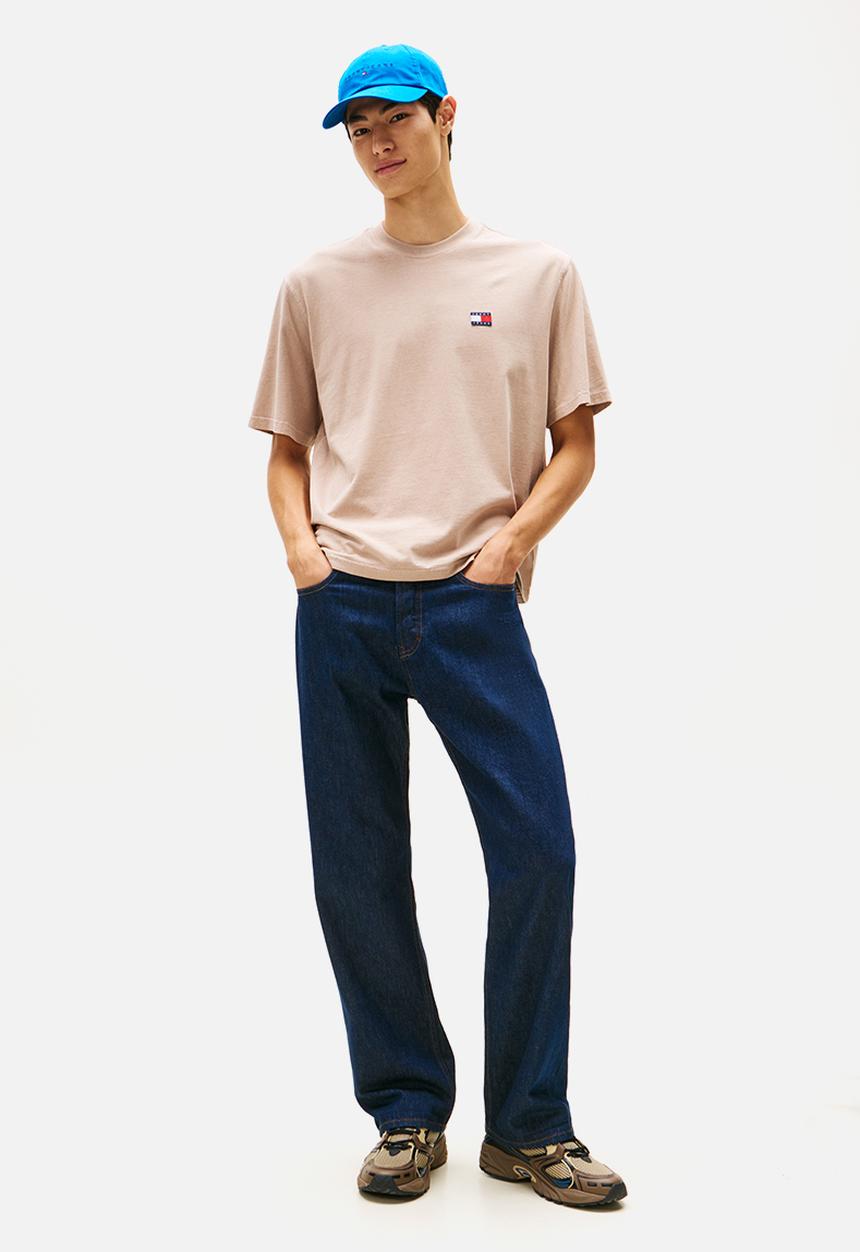 Tommy Hilfiger - Tjm 90S New Classics Ss Tee - Coastal Taupe