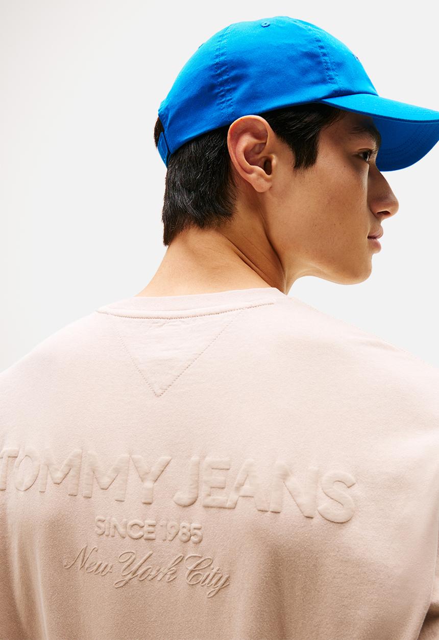 Tommy Hilfiger - Tjm 90S New Classics Ss Tee - Coastal Taupe