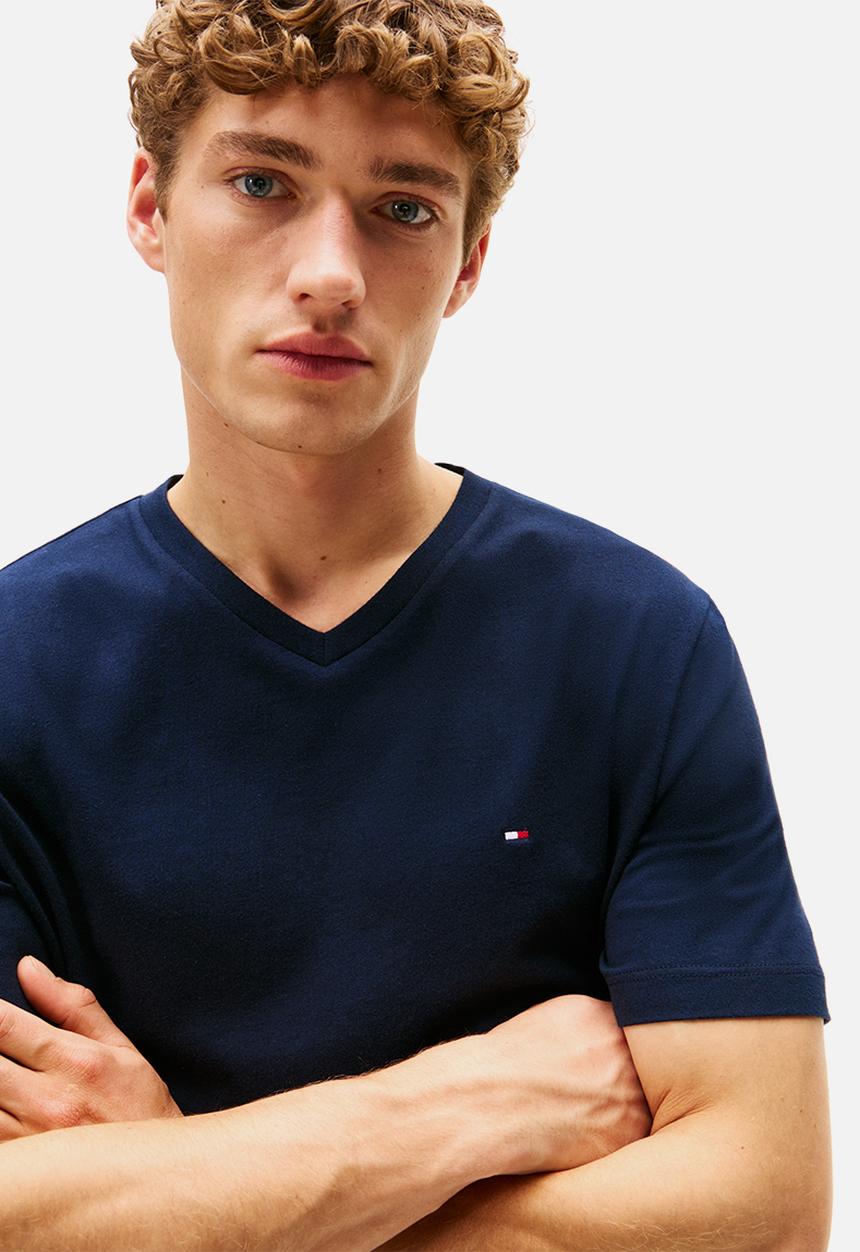 Tommy Hilfiger - Essential V-Neck Tee - Desert Sky