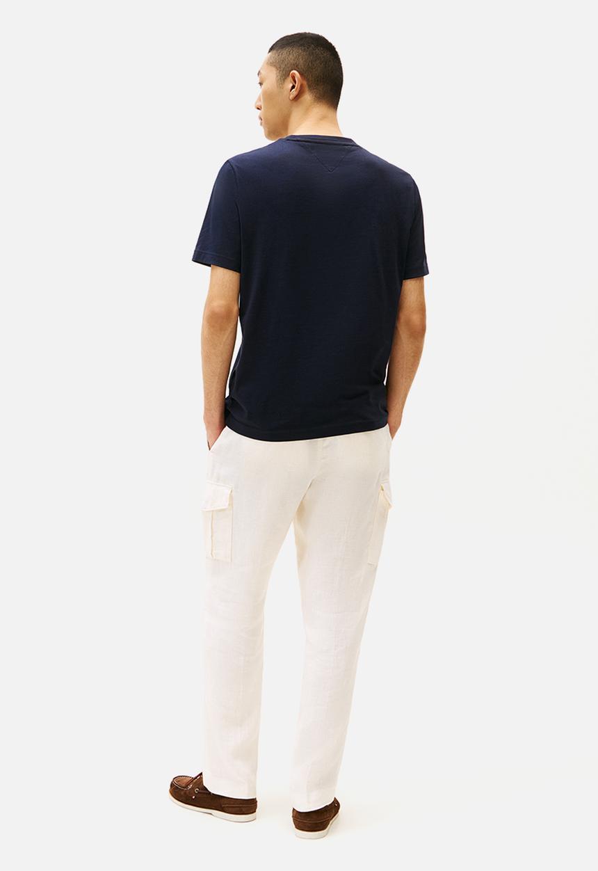 Tommy Hilfiger - Hilfiger Chest Insert Tee - Desert Sky