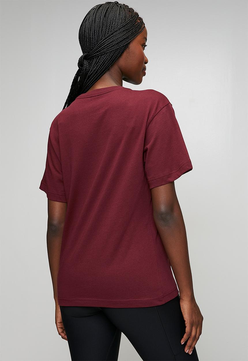 adidas Performance - W Sl Sj T S26 - Shadow Red/Collegiate Burgundy