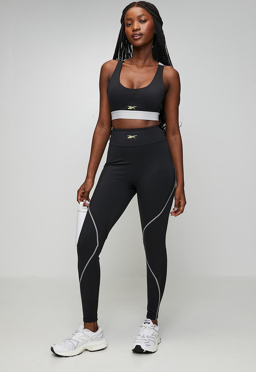 Reebok - Rbk Lab Medium Impact Bra - Black/Grey 1