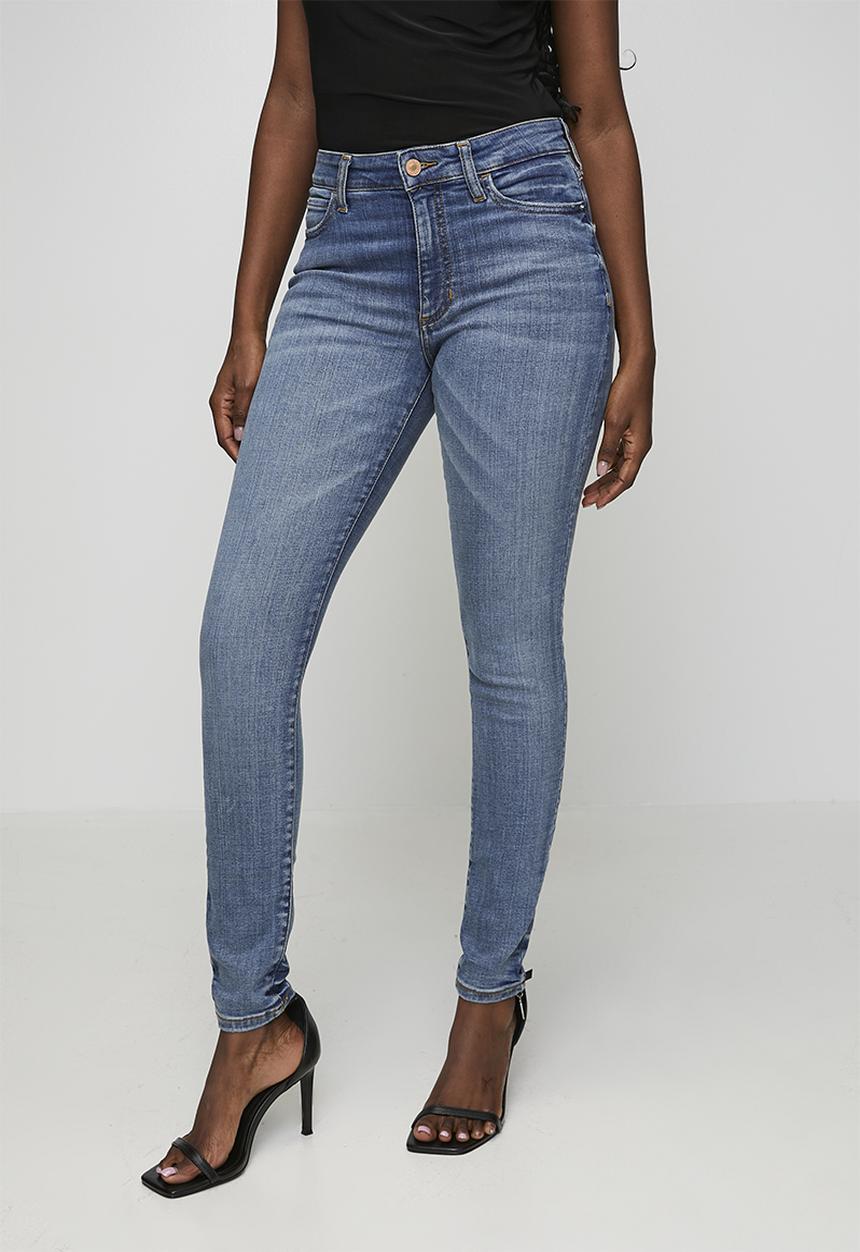 GUESS - 1981 High Rise Skinny - Medium Wash