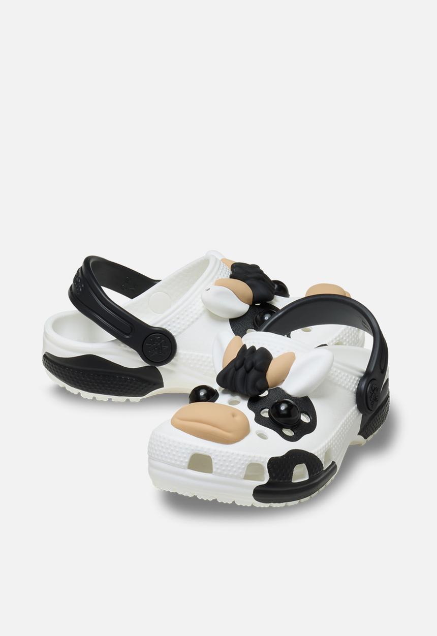 Crocs - Classic iam cow clog t - white