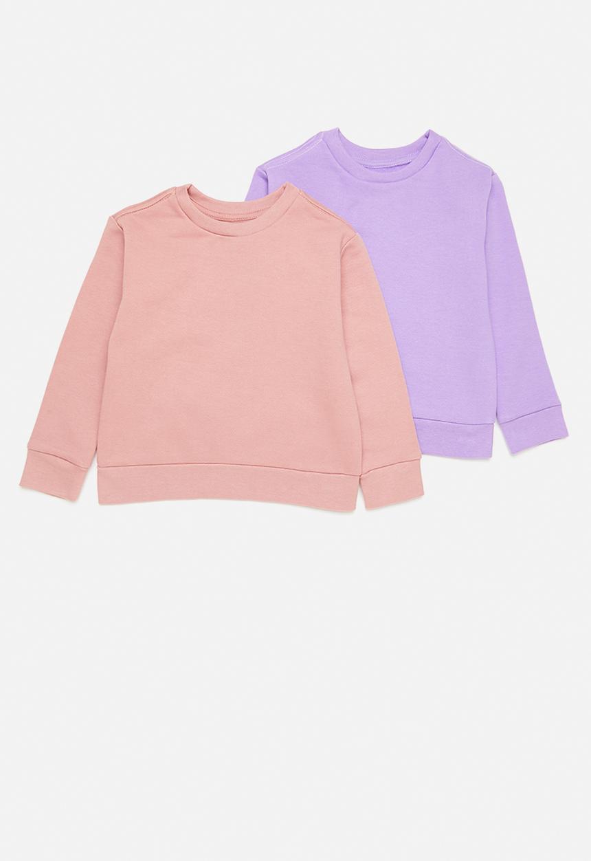 Pop Candy - 2 pack sweatshirt - dusty pink/lilac