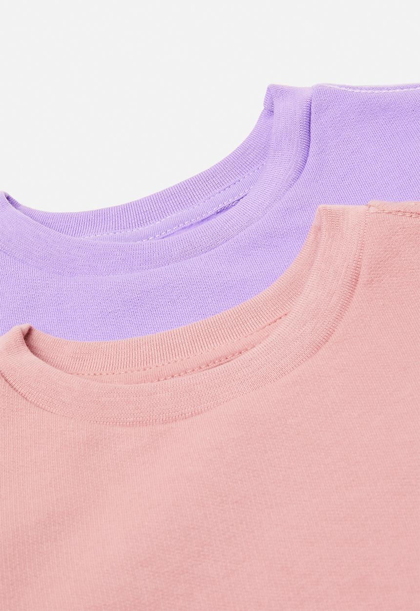Pop Candy - 2 pack sweatshirt - dusty pink/lilac