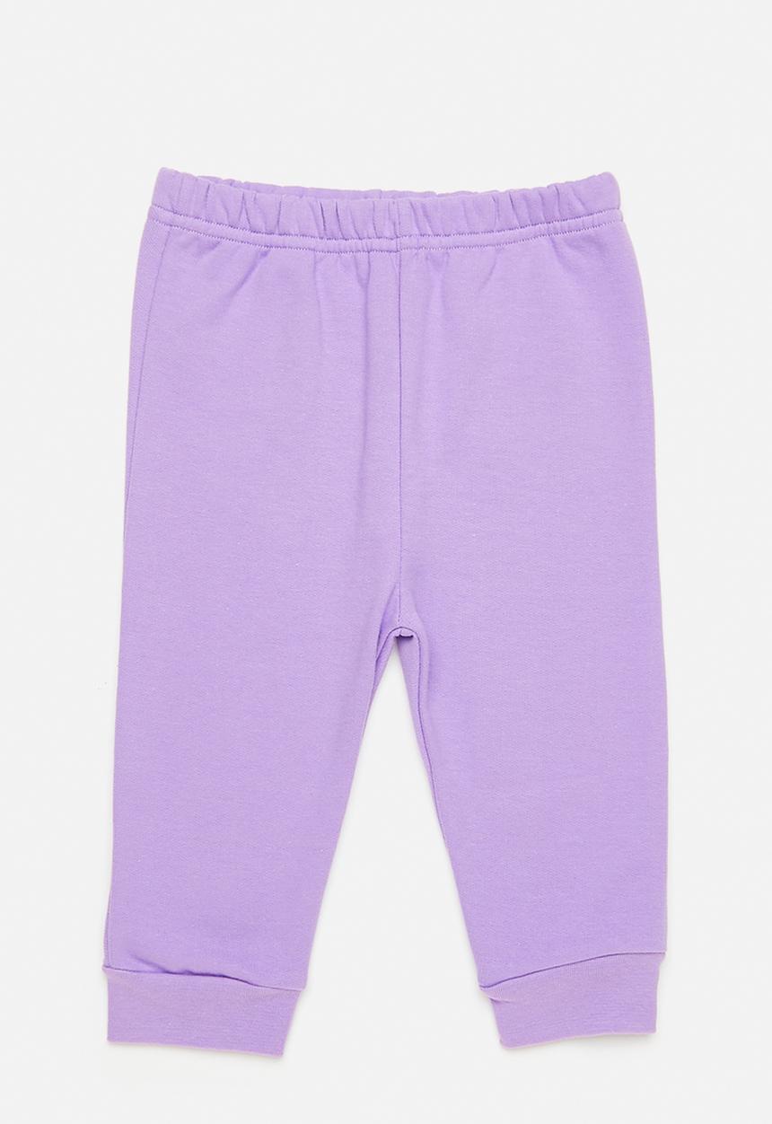Pop Candy - 2 pack joggers - dusty pink/lilac