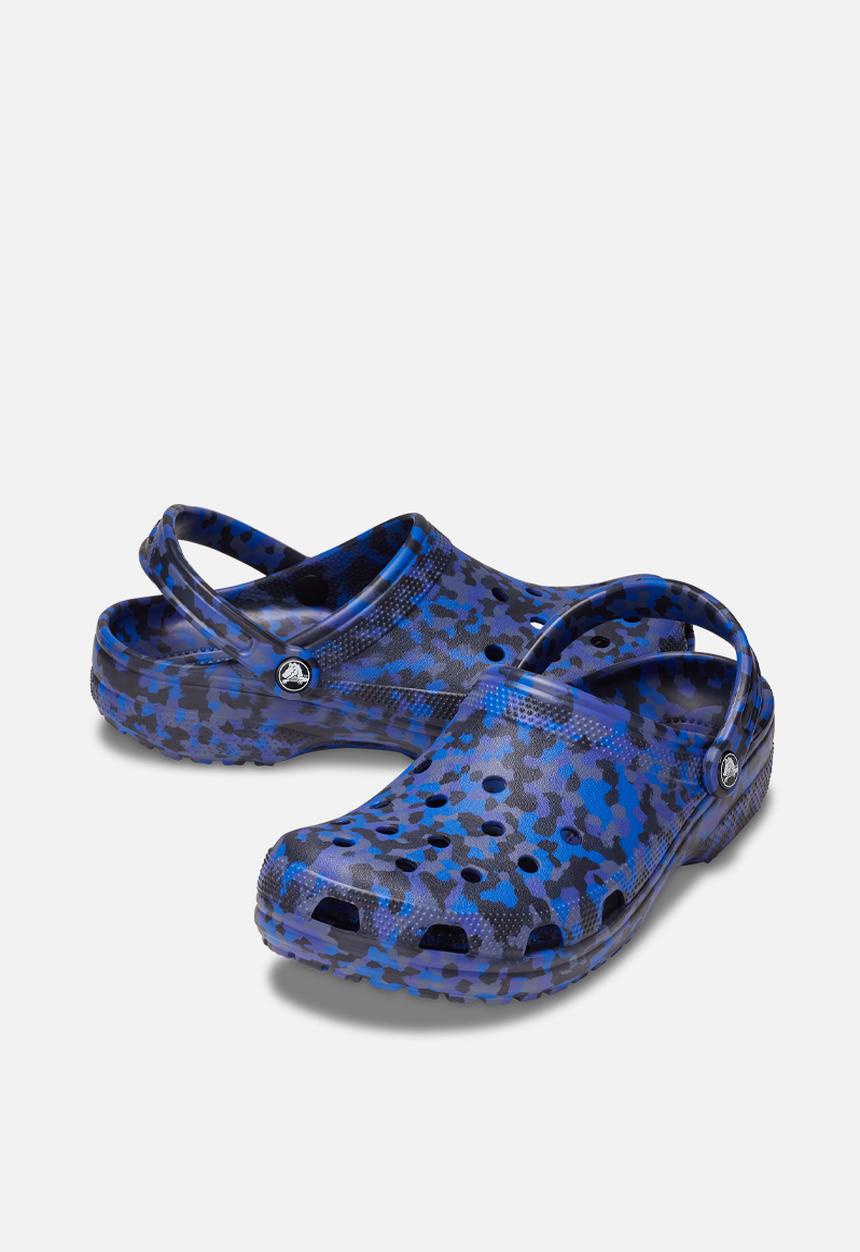 Crocs - Classic Confetti Clog - Blue Bolt/Multi