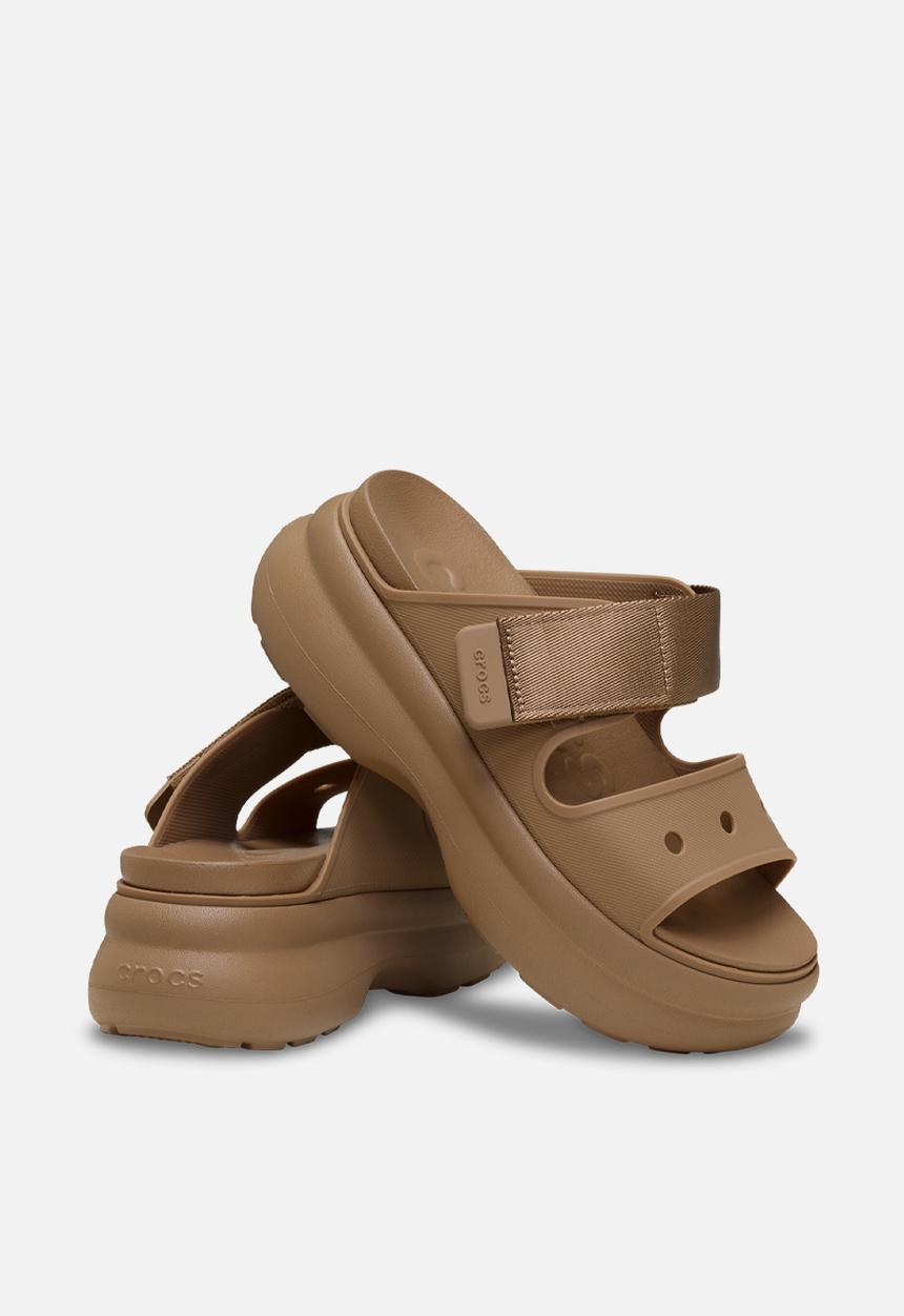 Crocs - soho two strap sandalslide - brown
